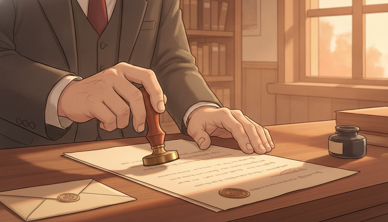 公正証書は公証役場で公証人が作ります。