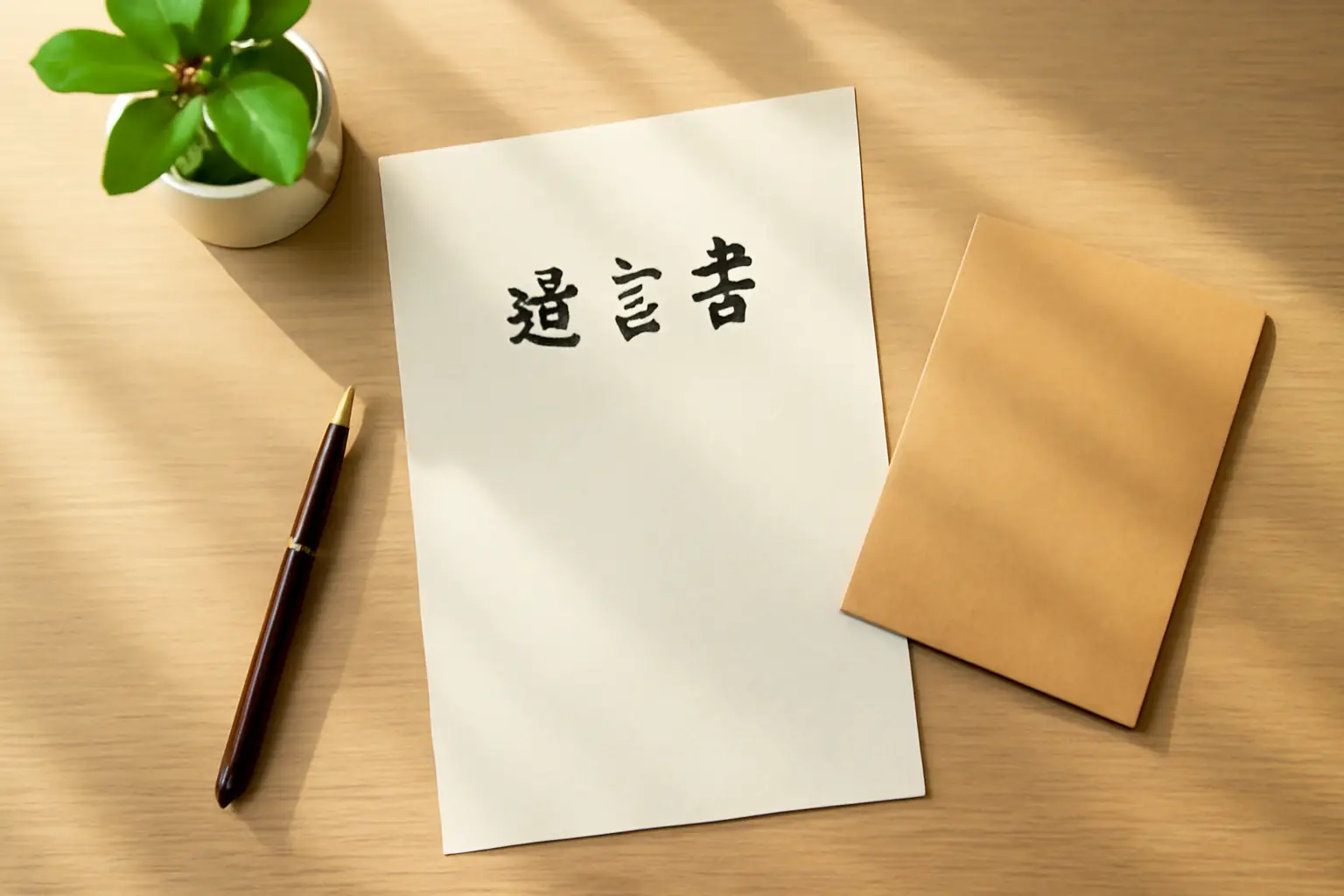 自筆遺言証書とは?メリット・デメリットと法務局保管制度を解説