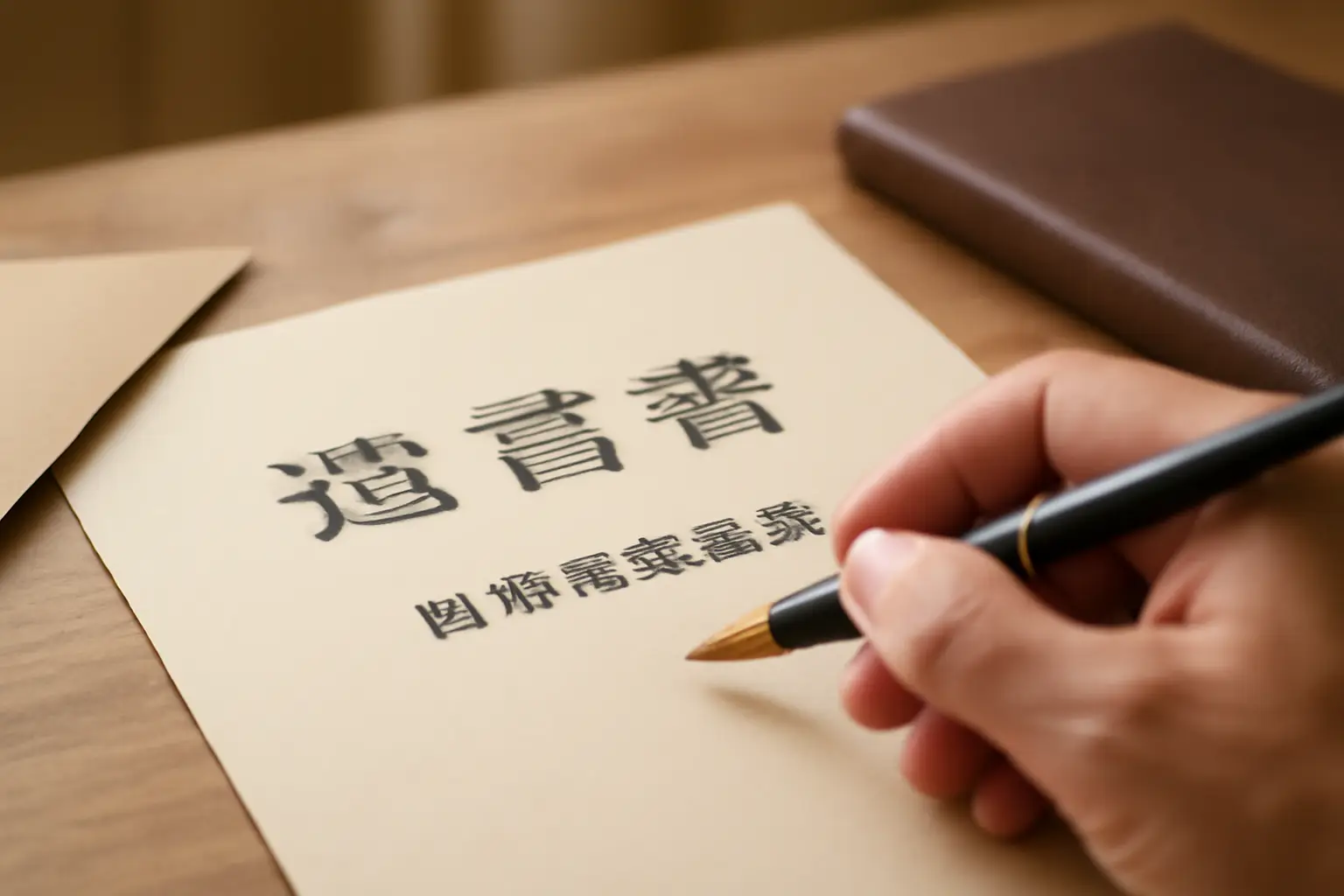 遺言書の種類を比較|自筆・公正証書の違いと選び方を解説